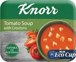 Klix Knorr Tomato Soup With Croutons 9oz Eco Cup For Klix Office Coffee Machines