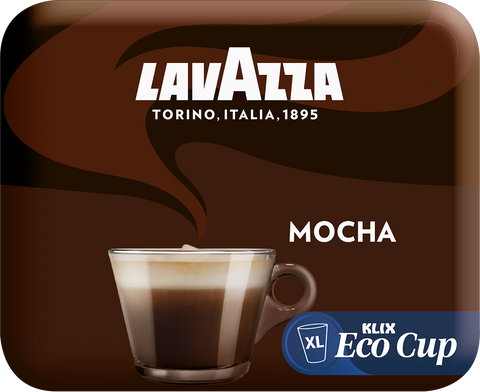 Klix Lavazza Mocha Coffee Eco Cup For Klix Hot Drinks Machine 